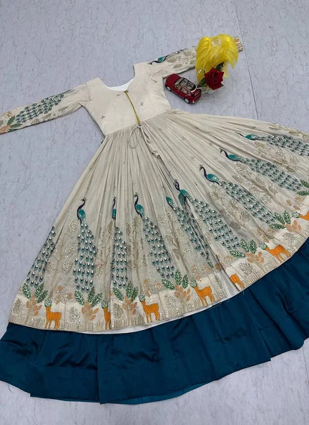 Pc 561 Simar Silk Embroidery Work Indo Western Wholesalers In Delhi